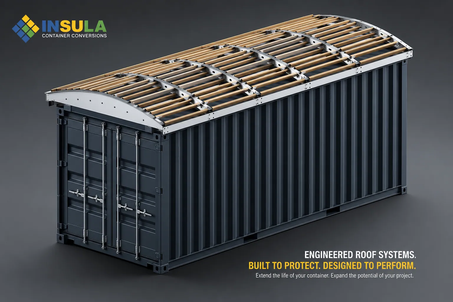 Why Adding a Secondary Roof to a Shipping Container Conversion Is a Smart Long-Term Investment