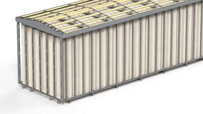 Container Exterior Finishing Kit