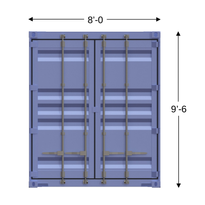 20ft Single Axle Trailer - High Cube - Image 3