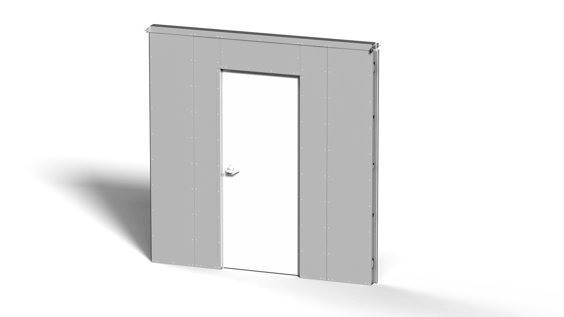 Interior Division Wall with - 32” Door Kit