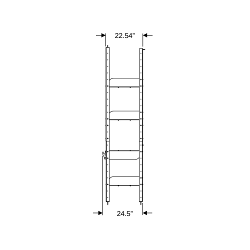Container Shelving Kit - High Cube - Image 4