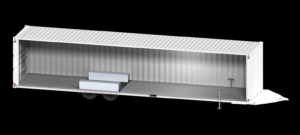40ft Tandem Axle Trailer - High Cube