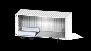 20ft Tandem Axle Trailer - High Cube